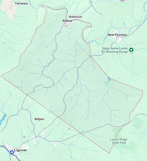Map of Fairfield Township area